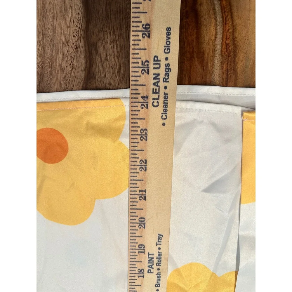 Floral Print‎ Long Sleeve Button Down Shirt Colorful Flowers Funky - Picture 8 of 10